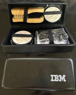 IBMの靴磨きセット